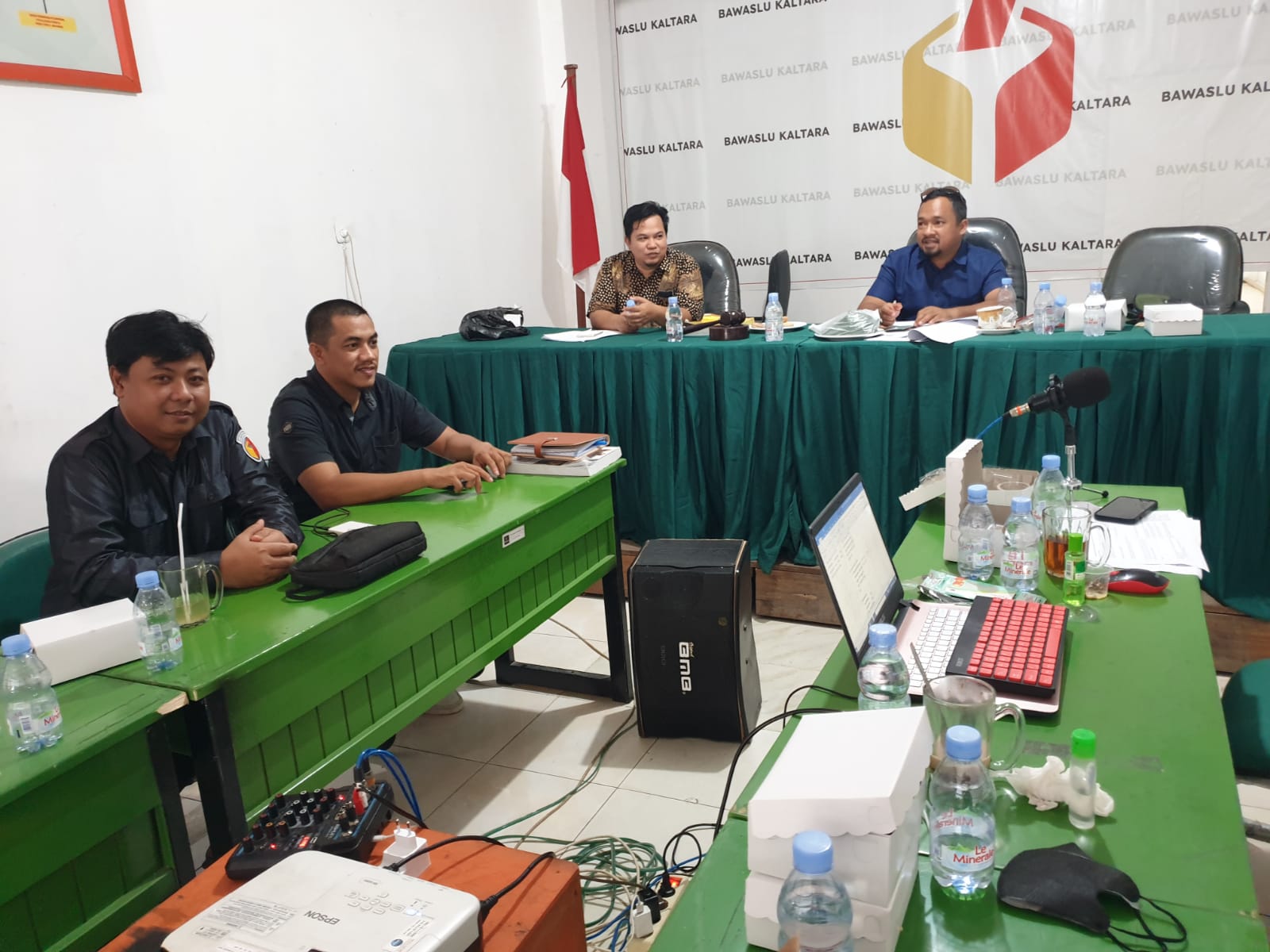 RAPAT DESIMINASI RANCANGAN PERBAWASLU, BAWASLU TARAKAN BERIKAN MASUKAN