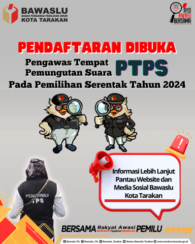 Dicari, 319 Pengawas TPS, Ayo Daftarkan Dirimu